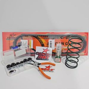 PAKET KIRIAN 6 VBELT ROLLER NINJA BALL & PER CVT & BUSI BRT VARIO 125 VARIO 150 PCX 150 ADV 150