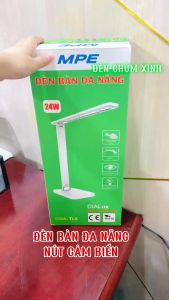 [ ĐÈN CHÙM XINH ] Đèn bàn 24W Tích hợp đế sạc không dây TL5 (RA>95) chính hãng trang trí bàn học
