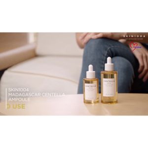 SKIN1004 Premium Madagascar Centella Asiatica Soothing Ampoule for Sensitive Skin Cruelty-Free Serum Travel Size 30ml/55ml/100ml