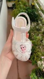(Nhập Nguyên Hộp) Dép Sandal (Công Chúa Elsa ) Cho Bé gái - Giày Đi Học Bé Gái Dép Rọ Bé Gái Dép Mùa Hè Cho Bé Gái