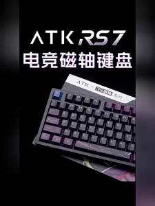 AJAZZ | Bàn Phím Chơi Game Atk RS7 Turbo Thế Hệ Thứ 3 Trục Cơ Học Từ Tính Gale Wind Độ Trễ Thấp 0.28ms Không Dây 2.4Ghz Với Kết Nối USB Dành Cho Valorant