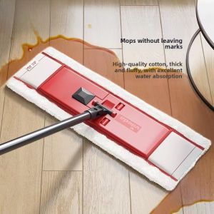 Vileda Advanced Mop Upgrade Model Super Absorbent Flat Mop for Wood Floor Powerful Dust Pushing Cloth Household Cleaning Tool