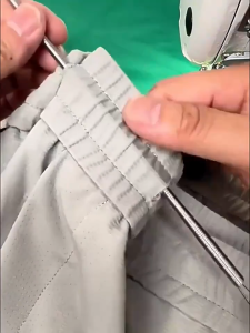 ONE-C1430 Alat Pasang Karet Celana Alat Pemasang Tali Celana Rok Boxer Sabuk Pinggang Alat Memasukan