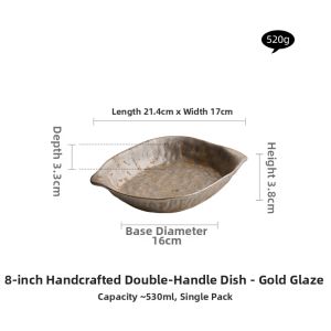 YOGEHOME | Home Use For Food Serving And Display Ceramic Plates