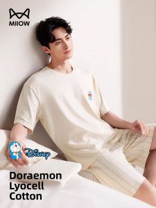 MiiOW | Summer Lenzing Modal Mens Short Sleeve and Shorts Sleepwear