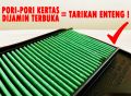 ORIGINAL FILTER UDARA HONDA REVO ABSOLUTE 110 , BLADE LAMA KARBU KODE PART 17210-KWB-920. 