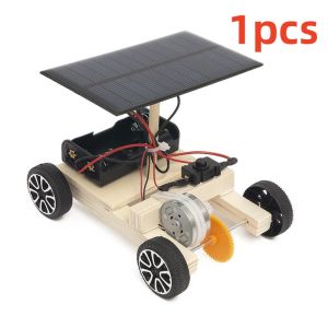 Bộ Lắp Ráp Ô Tô Năng Lượng Mặt Trời DIY Dành Cho Trẻ Em - Phát Minh Sáng Tạo Khả Năng Vận Động Tư Duy Tích Cực Đồ Chơi Công Nghệ Điện Tử