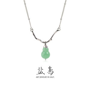 YANDAO | Elegant Luxury Purple Crystal Pendant Necklace