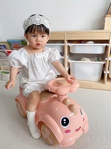 SKISOPGO yoyo car Kids Baby Swing Car Light Music baby car Twist Car Riding 儿童扭扭车