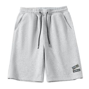 Warrior | Quần Short Nam Cotton Màu Xám