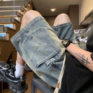 JIARONG | Casual Mens Shorts Loose Denim Work Pants