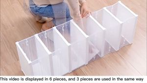 กล่องใส่รองเท้าแบบลิ้นชัก ขนาดใส่รองเท้าผู้ชาย กล่องรองเท้าใส พลาสติกแข็ง รุ่น DF-008 (Shoe Rack)