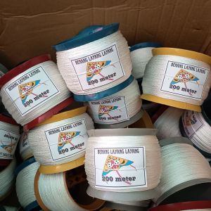 Benang layangan gambar HARIMAU nilon 3PLY 200meter