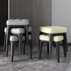 Living Room Stackable Soft Cushioned Stool