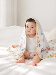 SHI YUE JIE JING | Newborn Cotton Bath Towel