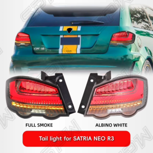 Proton Satria Neo R3 Tail Lamp Tail Light Taillamp Taillight Dynamic LED Welcome Signal Running Brake Light Reverse Lamp