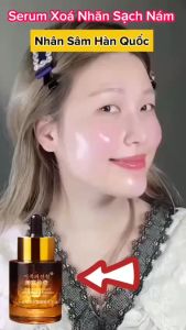[Hàn Quốc] Tinh Chất Nhân Sâm Xóa Nếp Nhăn Vĩnh Viễn Loại Bỏ Thâm Nám Tàn Nhang Dưỡng Da Trắng Mịn Rạng Rỡ 30ML