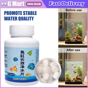 Fish Tank Water Purification Aquarium Water Purification Tablets for Fish Tank Turbidity Removal Powerful Water for Fish