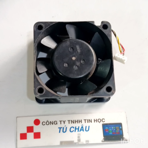 Quạt 6Cm dày 2.5Cm / Điện áp DC 24V Loại 4 dây đầu cắm 4 Pin (Quạt tháo máy LK)