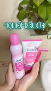 Bọt Cạo Lông BALEA Bộ Sản Phẩm Bọt Cạo Lông Toàn Thân và Bikini Cho Nữ Hàng Đức
