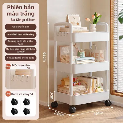 Kệ Để Đồ Nhiều Tầng Di Chuyển Được