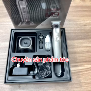 Madeshow Tông đơ cạo viền siêu bén M9 - Đầu lưỡi thép không gỉ 0.1mm công suất 8W pin lithium 1400mAh giảm tiếng ồn thiết kế hiện đại bảo hành 3 tháng