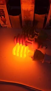 LED หลอดไฟแสงเขียว 50W 45W แสงแดง แสงเหลือง เสียหายเคลมได้ (E27) ถูกเสียหายในระบบ ขั้วเกลียว