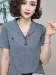 QIAOXIZI | Summer Loose Slimming Short Sleeve Blouse
