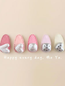 Dotted Pearl Baby Hair Clips
