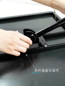 Plug in Luminous Hanging tea bar Billboard Milk Tea Ultra-Thin Shop Menu Display Board Magnetic hanging