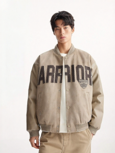 Jack Jones | Light and Warm Stylish NBA Collaboration Suede Short Jacket