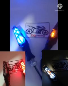 Lampu Sein Running Petir Halilintar 2 Mode Kurus Motor Universal