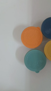 6cm Mini SUS304 Stainless Steel Storage Bowl with Soft Silicone Lid for Fresh Food Preservation