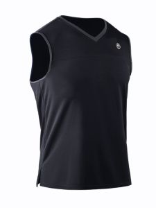 GJSPORTPRO | Breathable Quick-Dry Mesh Sleeveless T-Shirt for Fitness Training