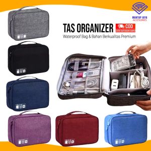 PORTABLE BAG TAS PENYIMPANAN KABEL DATA / CHARGER