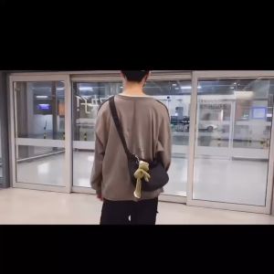 Tas Harajuku Korea Jepang: Tas Retro Mahasiswa Kapasitas Besar Messenger Bag & Tas Wanita Selempang