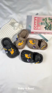 Baby & Boss - Sandal Baim Anak Laki Laki Pokemon Go Viral Kekinian Anti Slip Size 20-23