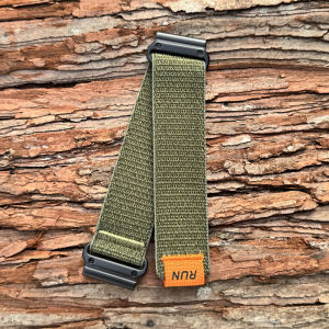 21g Lightweight RUN Embroidery Nylon Hook & Loop Strap Quick Fit Band For Garmin Fenix5X 6 7Pro 8  Tactix7 Series