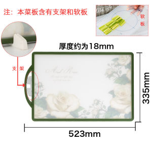 Boards ผ้าคลุมเคาน์เตอร์ LaCena แบบพลาสติกสำหรับใช้ในบ้าน แผ่นรองผักผลไม้สำหรับเด็ก แผ่นรองผักผลไม้แบบยาวรูปผีเสื้อ