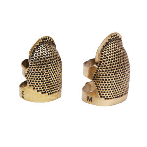 【New Arrival】 Stylish Brass Finger Sleeve for Cross Stitch and Embroidery Decorative Accessories Durable and Comfortable