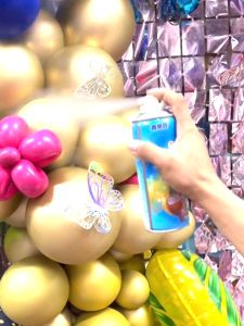 Balloon Shine Brightener Spray: A Shiner for Your 450m Birthday & Wedding Anniversary Party Decorations