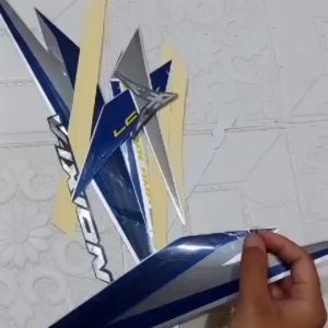 Stiker Striping Standart V-Ixion 2018: Desain & Kualitas Terbaik