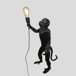 Modern Simple Nordic Monkey Pendant Light Childrens Room Loft Lamp Warm Decorative Living Room Bedroom Hallway Lighting