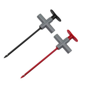 Cleqee | Cleqee P5010 2 Chiếc Kẹp Móc Thử Cách Điện Có Lò Xo Tích Hợp Đầu Dò Đâm Thủng Không Phá Hủy Tương Thích Với Phích Cắm Chuối 4mm Cho Đồng Hồ Vạn Năng