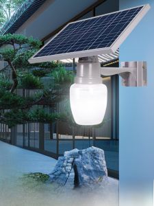 Solar Powered Outdoor Wall Lamp Waterproof Villa Bright Apple Shaped Landscape Lighting for Courtyard And Balcony Home Decor
