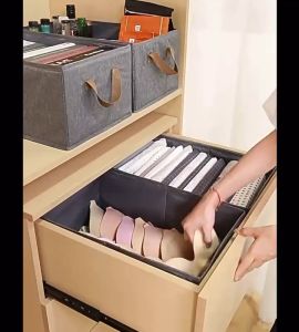 Kotak Tempat Penyimpanan Lipat Baju Pakaian Storage Box Mainan Buku Selimut Kontainer Box Serbaguna