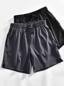 High Elastic Quick Dry Breathable Outdoor Sports Shorts Mens Casual Training Pants Straight Leg Polyester Spandex Blend Summer