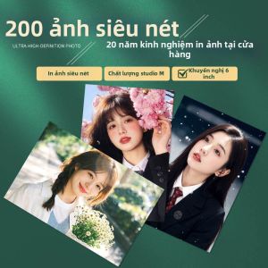 YOULEMEI | In Ảnh Chất Lượng Cao Có Phủ Màng 6inch Đặt Hàng Theo Yêu Cầu