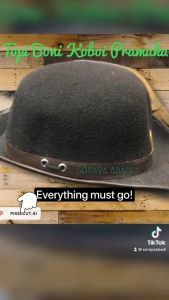 TOPI BONI KOBOI MODEL JARING PRAMUKA
