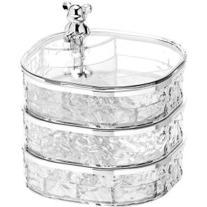 BAOJIAWANG | Rotary Segmented Multi-layer High-end Delicate New Jewelry Box